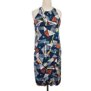 Tori Richard Faux Wrap Skirt Top 2 Piece Set Womens Size Small Soft Sleeveless